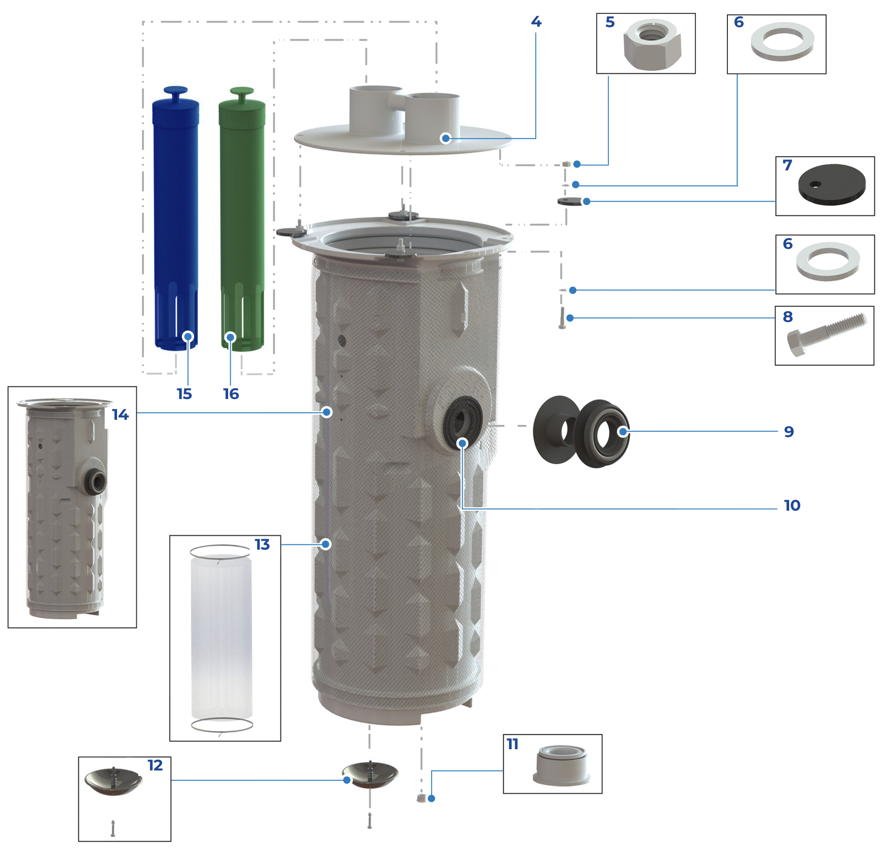 Exploded Product Diagram